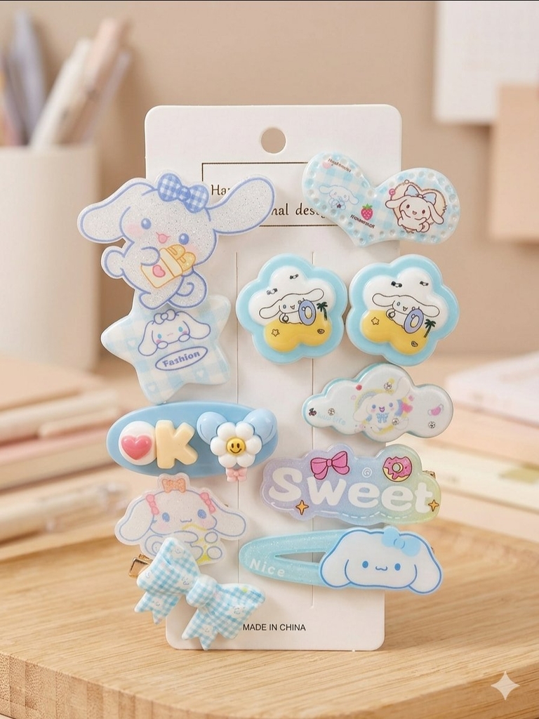 Set kẹp tóc baby