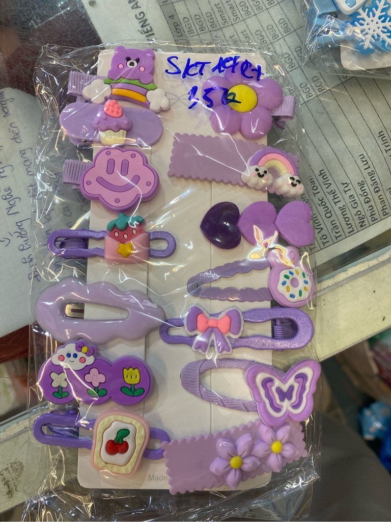 Set kẹp tóc baby