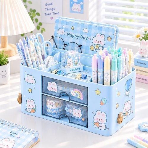 Cắm bút 2 ngăn kéo TM HDB022