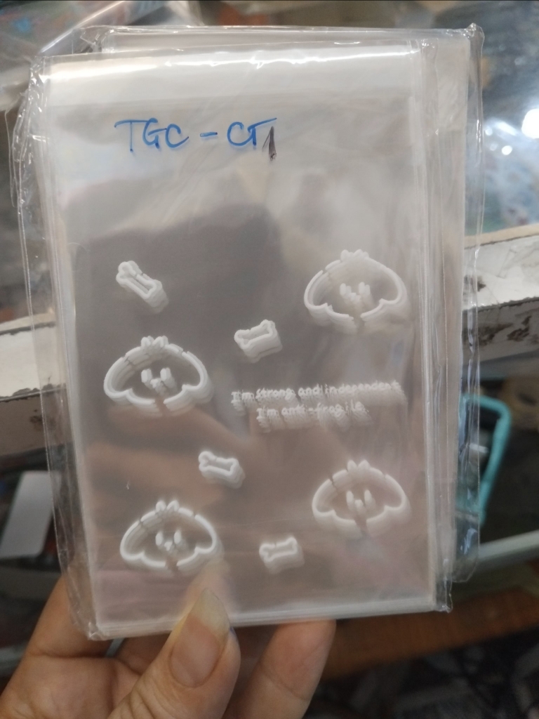 Túi gương đựng thẻ car xấp 50 cái