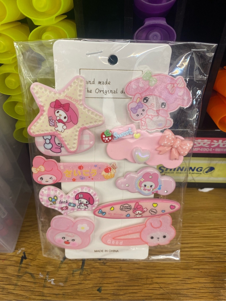 Set kẹp tóc baby
