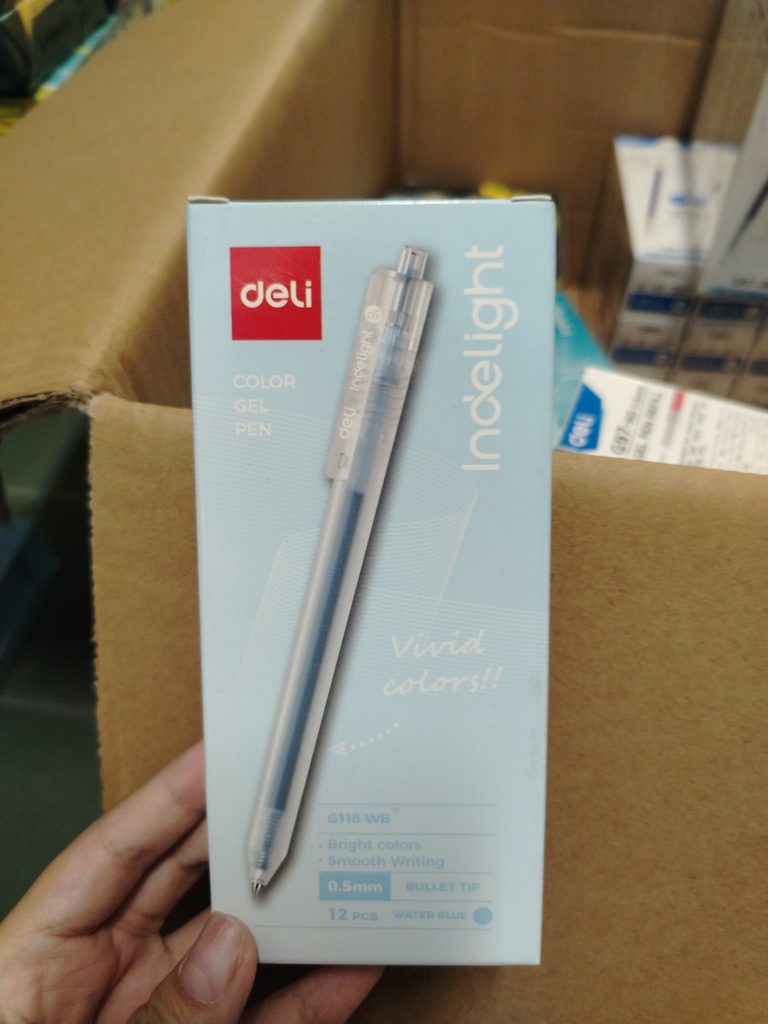 Bút gel deli G118 0.5mm