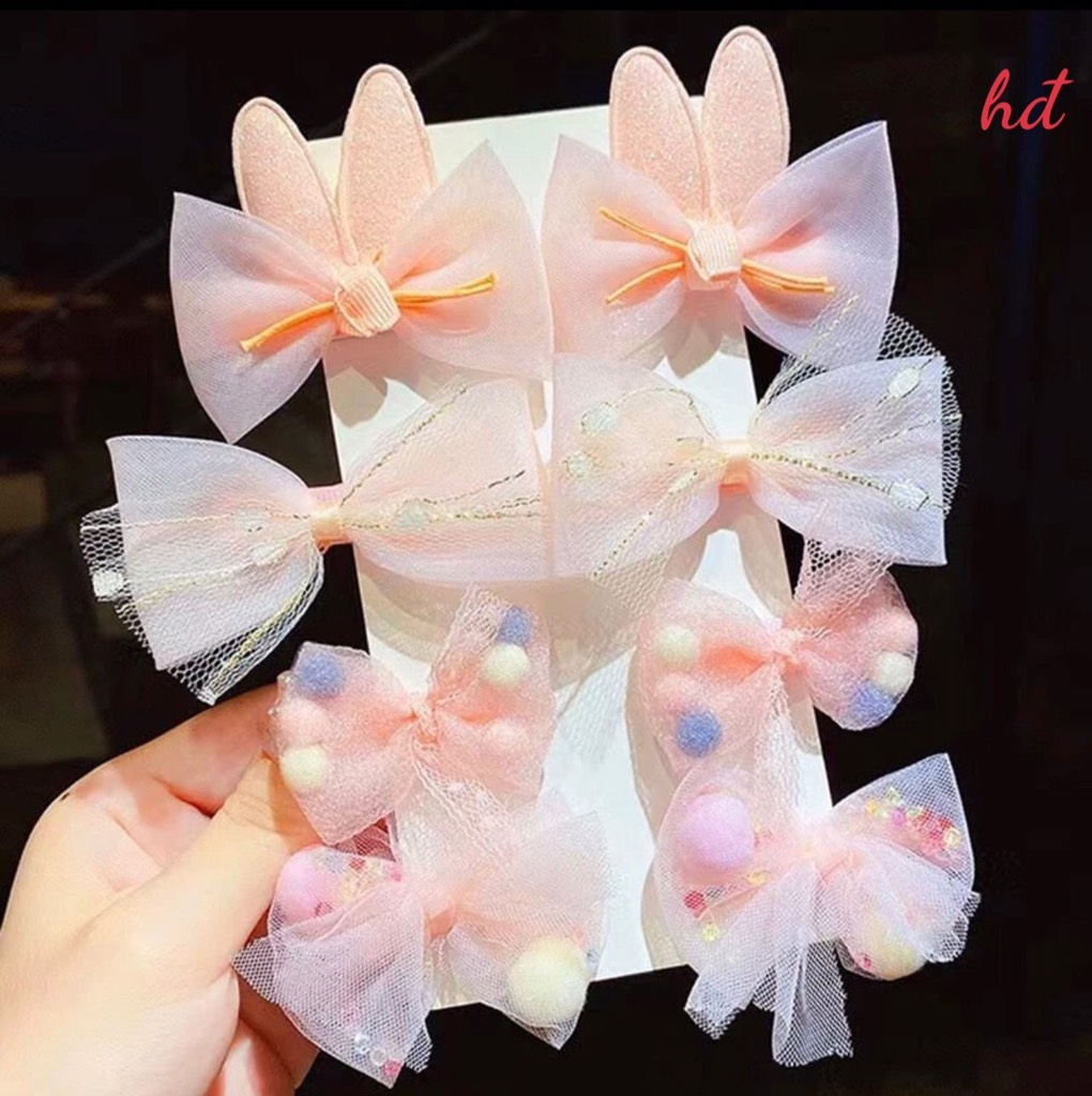 Set kẹp mái baby 8CT