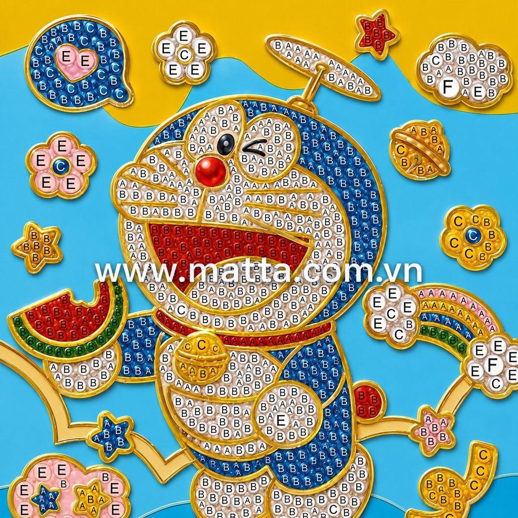 Tranh đính ngọc trai