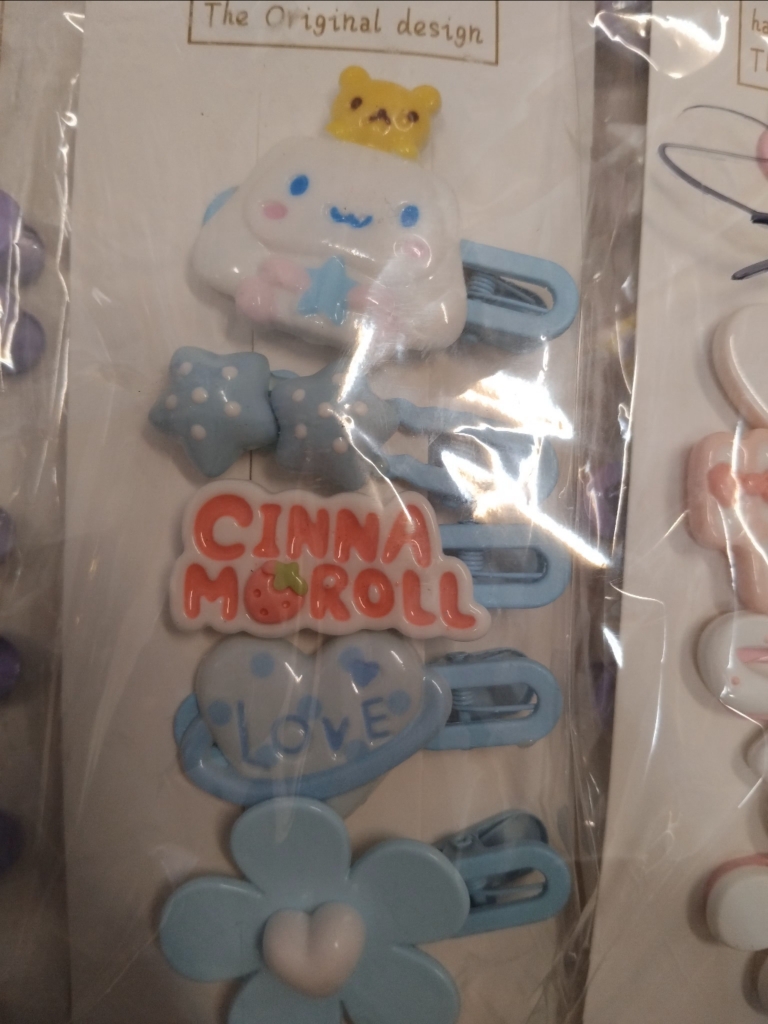 Set kẹp mái baby 8CT