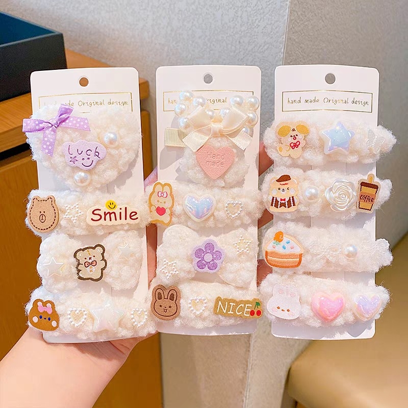 Set kẹp mái baby 4CT