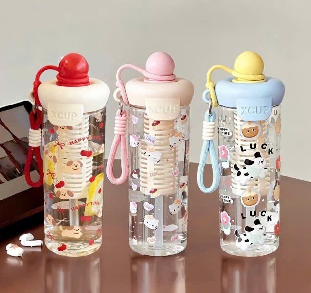 Bình nước nhựa Happy Time XCup