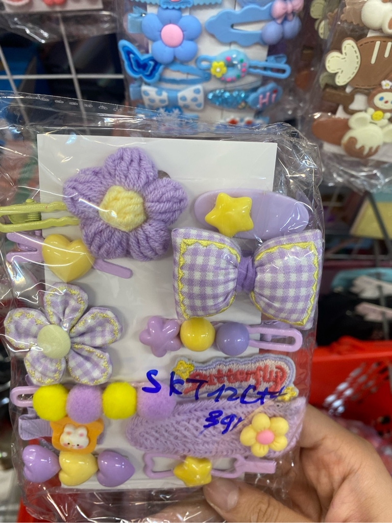 Set kẹp tóc baby