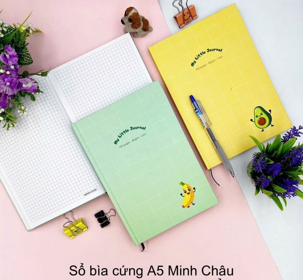 Sổ bìa cứng Minh Châu