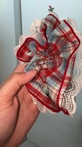 Dây cột tóc vải