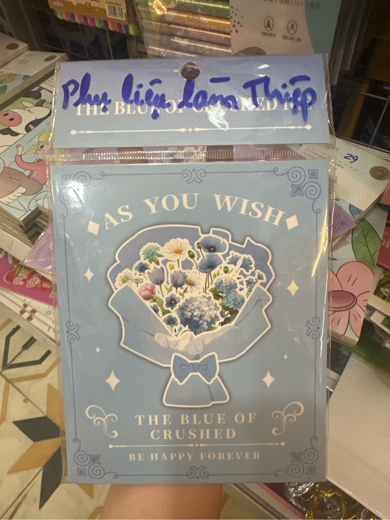 Phụ liệu làm thiệp