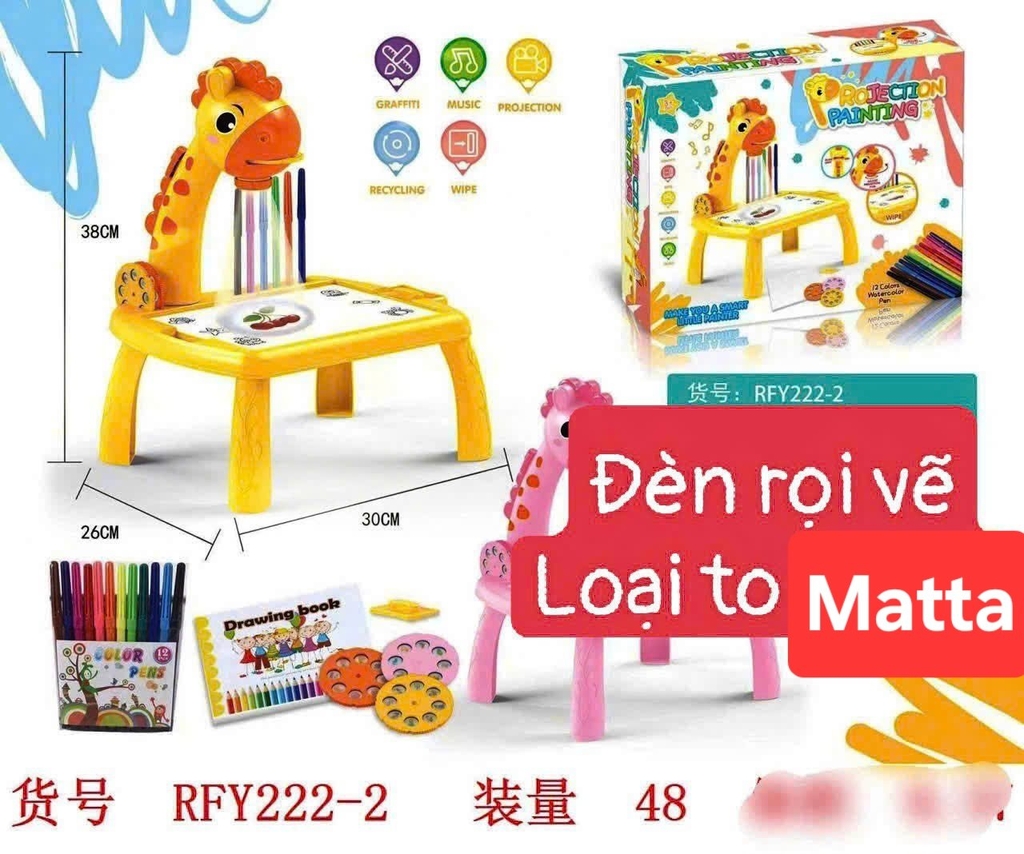 Bàn vẽ soi đèn