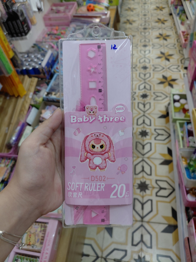 Thước bộ dẻo Babythree D502