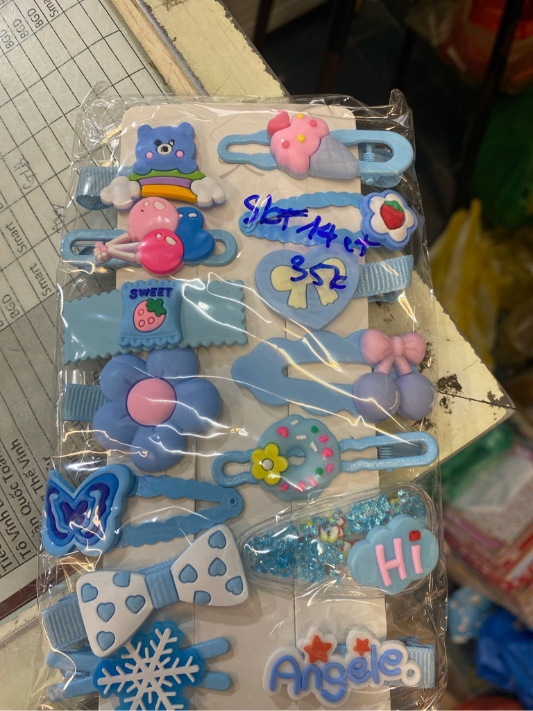 Set kẹp tóc baby