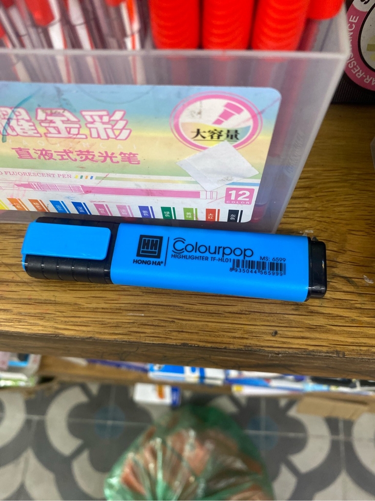 Bút dạ quang Hồng Hà 6599