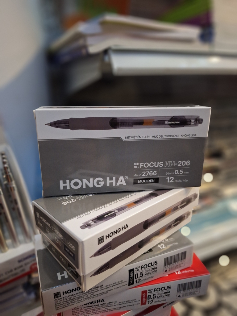 Bút gel Hồng Hà Focus 2766