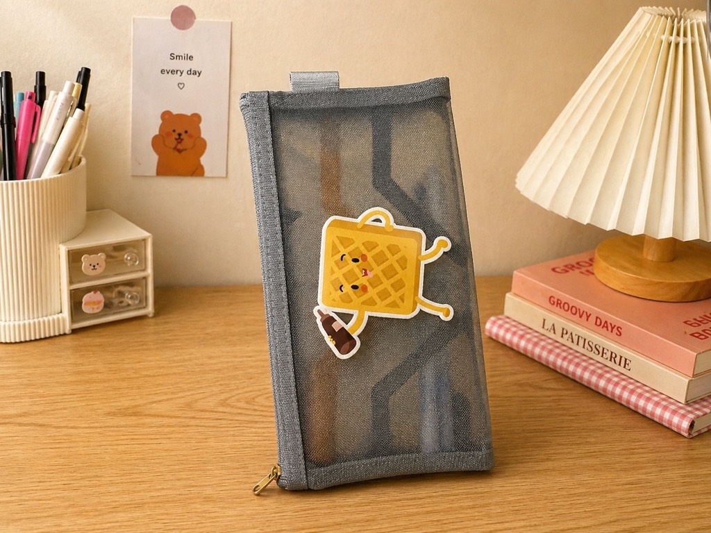 Túi lưới dây kéo