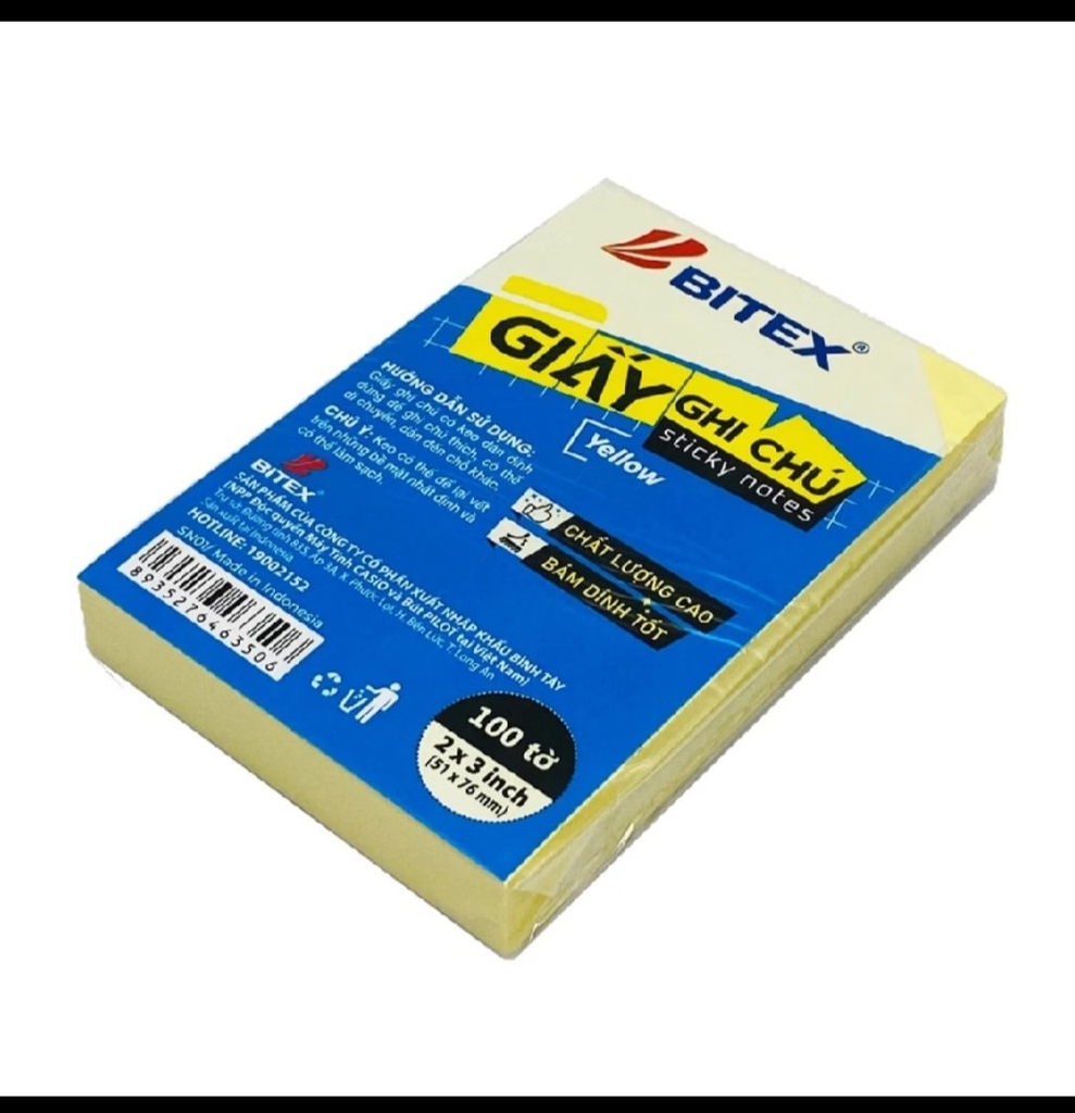 Giấy note Bitex