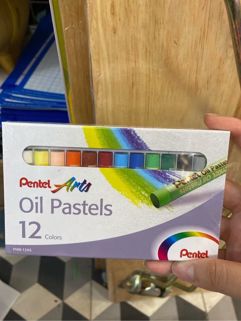 Sáp màu dầu cao cấp pentel