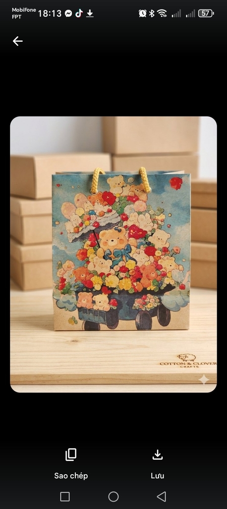 Túi giấy xi măng