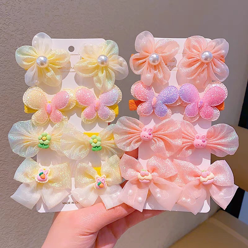 Set kẹp mái baby 8CT