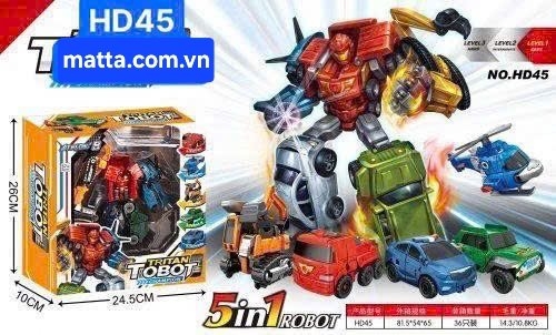 Đồ chơi lắp ghép robot