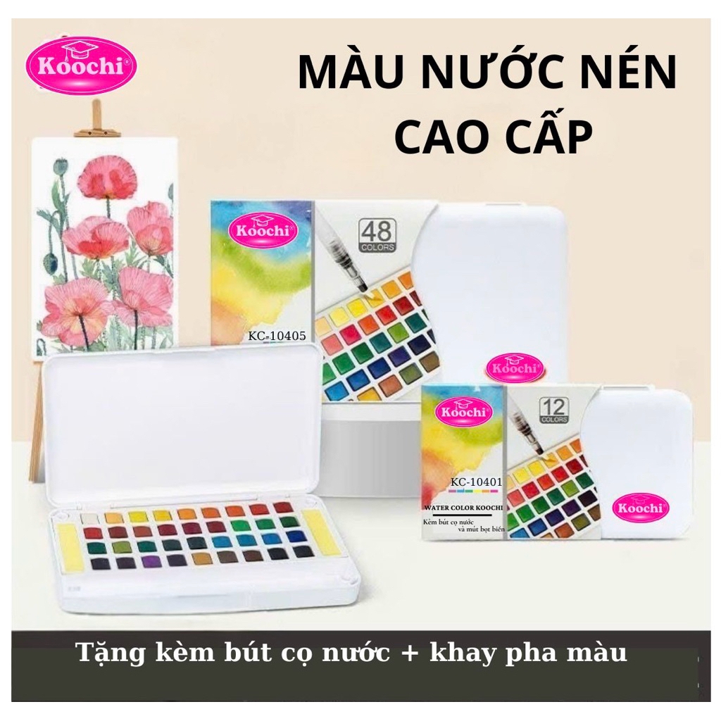 Màu phấn nén cao cấp Koochi