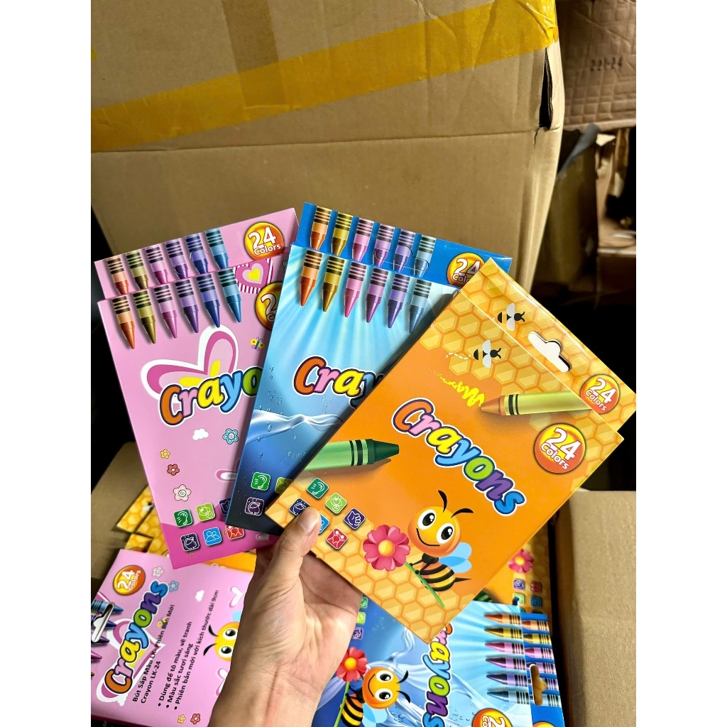 sáp màu con Ong LK