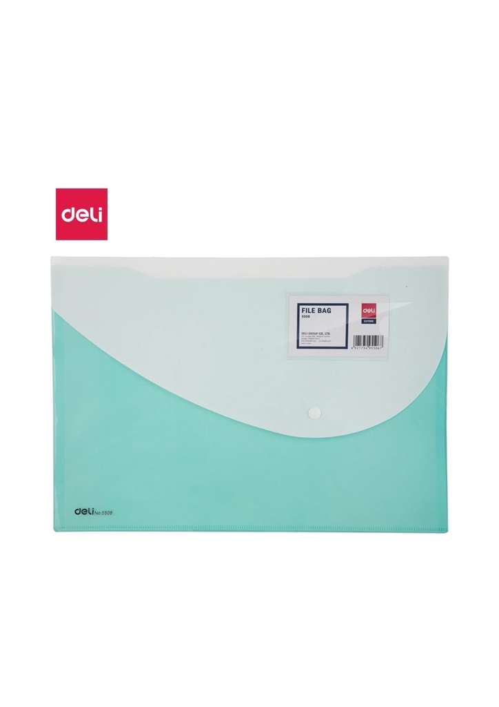 Bút nút hồ sơ 2 ngăn Deli 5506