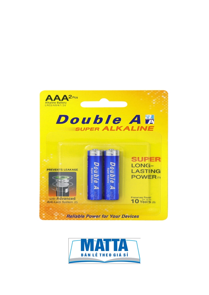 Pin Double A