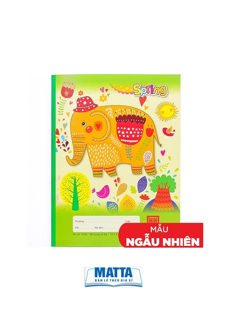 Vở Học Sinh Hồng Hà 96tr