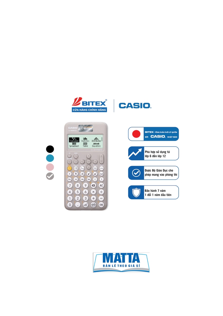 Máy tính casio 880BTG