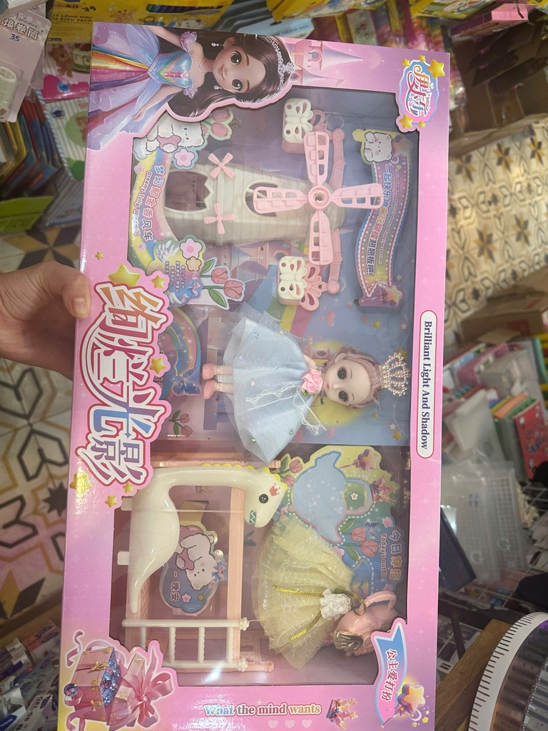 Hộp búp bê giường ngủ