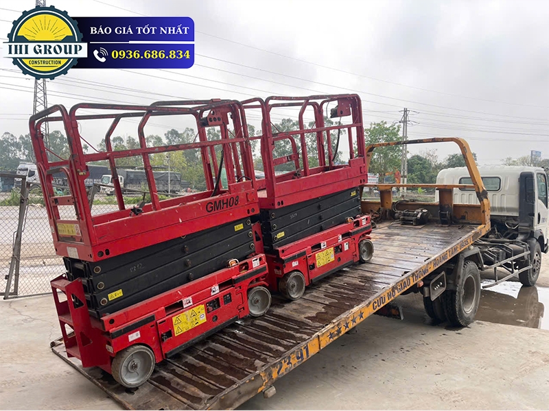 Xe Nâng Người Cắt Kéo GMH08 - ĐỜI 2004 - Nhập khẩu Trung Quốc