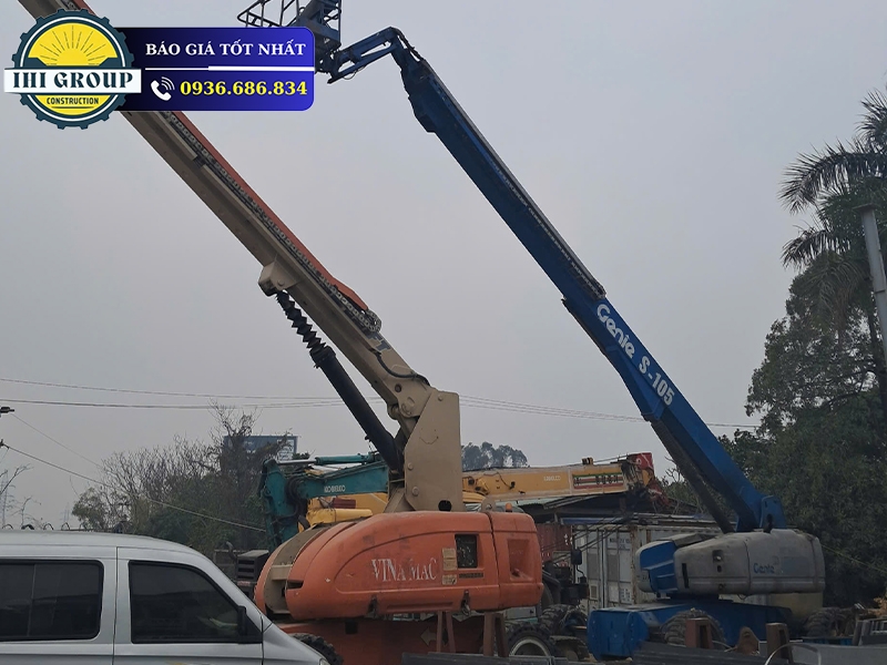 Xe Nâng Người Genie S105 - Đời 2009 - Nhập Khẩu Mỹ
