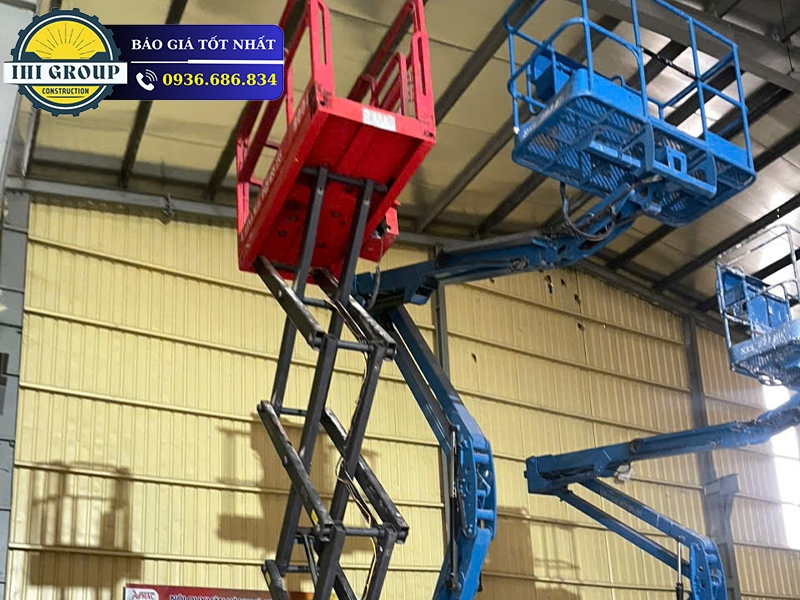 Xe Nâng Người Cắt Kéo GMH08 - ĐỜI 2004 - Nhập khẩu Trung Quốc