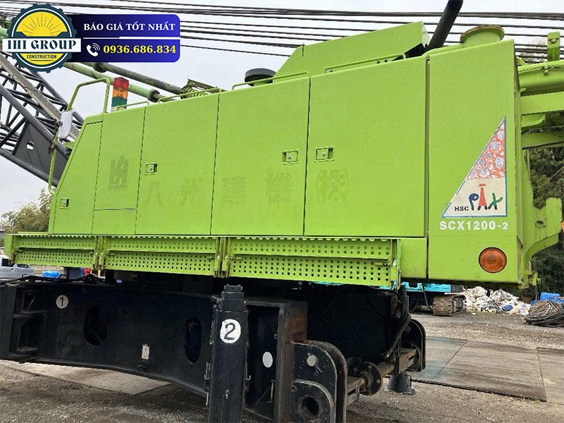 Cẩu Bánh Xích SUMITOMO SCX1200-2 - Đời 2005 - Nhập Khẩu Nhật Bản