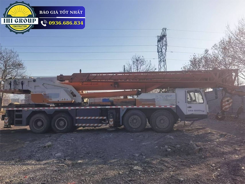 Xe Cẩu Bánh Lốp Zoomlion 800V5- Đời 2015 - Nhập Khẩu Trung Quốc