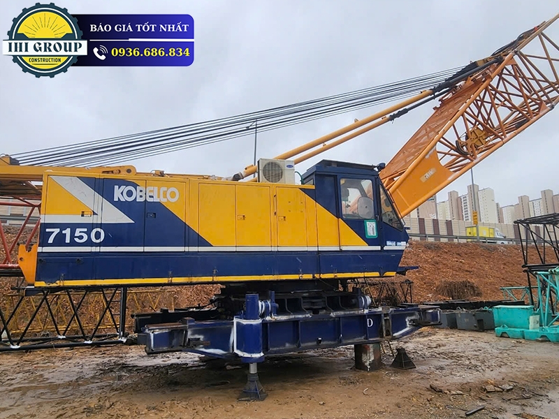 Xe Cẩu Bánh Xích KOBELCO 7150 - Đời 1996 - Nhập Khẩu Nhật Bản