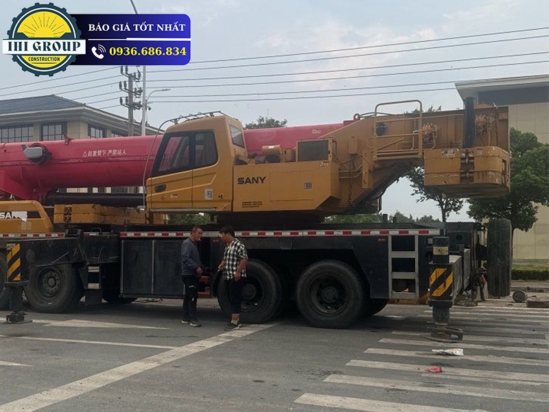 Xe Cẩu Bánh Lốp SANY 800T6 - Đời 2019 - Nhập Khẩu Trung Quốc