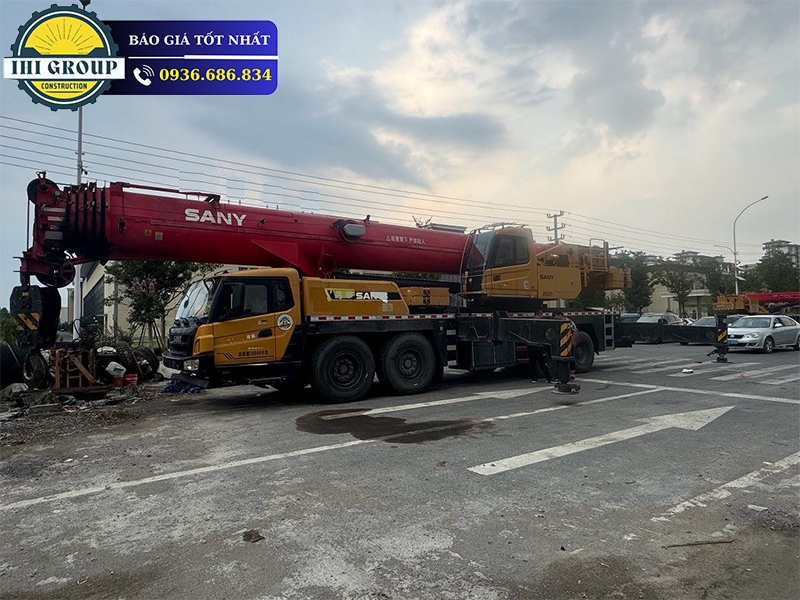Xe Cẩu Bánh Lốp SANY 800T6 - Đời 2019 - Nhập Khẩu Trung Quốc