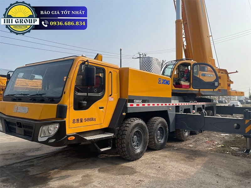 Xe Cẩu Bánh Lốp XCMG 130K6- Đời 2013 - Nhập Khẩu Trung Quốc