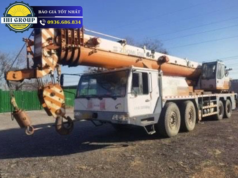 Xe Cẩu Bánh Lốp Zoomlion 800V5- Đời 2015 - Nhập Khẩu Trung Quốc