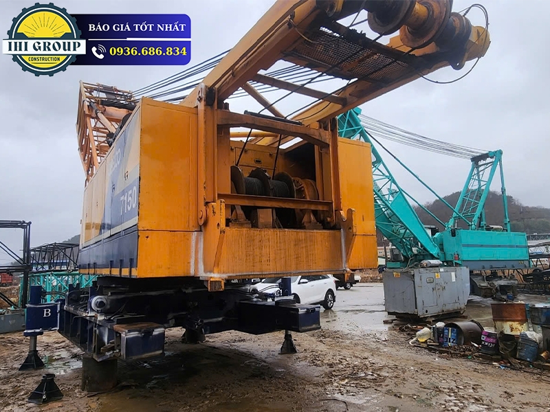 Xe Cẩu Bánh Xích KOBELCO 7150 - Đời 1996 - Nhập Khẩu Nhật Bản