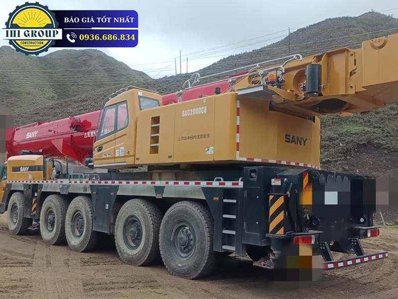 Cẩu Chuyên Dụng SANY SAC2000C8- Đời 2022 - Nhập Khẩu Trung Quốc