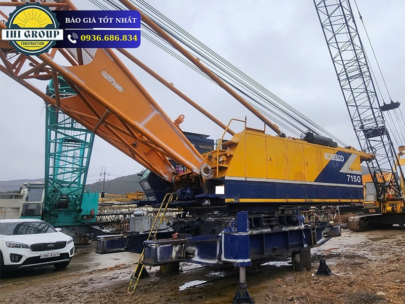 Xe Cẩu Bánh Xích KOBELCO 7150 - Đời 1996 - Nhập Khẩu Nhật Bản