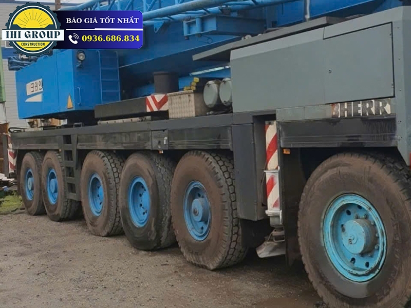 Xe Cẩu Bánh Lốp LIEBHERR LTM 1200- Đời 2002 - Nhập Khẩu Đức