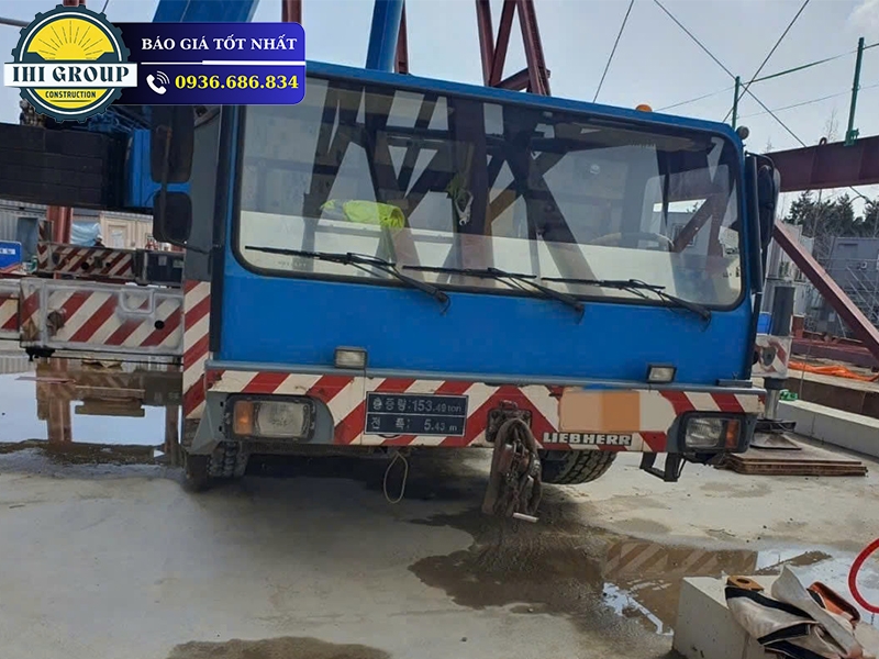 Xe Cẩu Bánh Lốp LIEBHERR LTM 1200- Đời 2002 - Nhập Khẩu Đức