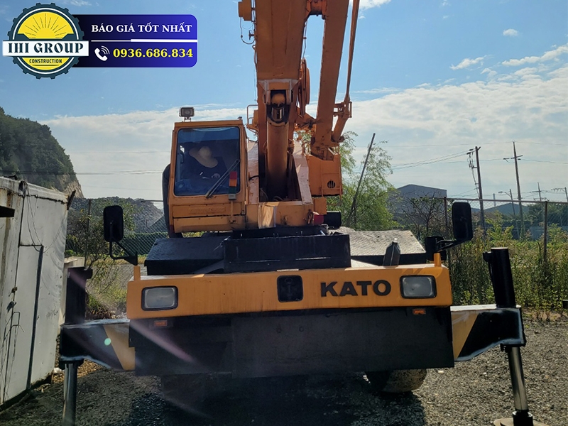 Xe Cẩu Bánh Lốp KATO KR45HVS- Đời 1992 - Nhập Khẩu Nhật Bản