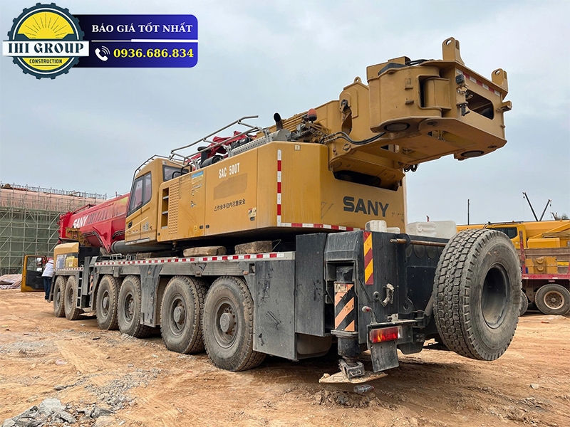 Xe Cẩu Bánh Lốp SANY 450T SAC4500T- Đời 2021 - Xe Cẩu Trung Quốc